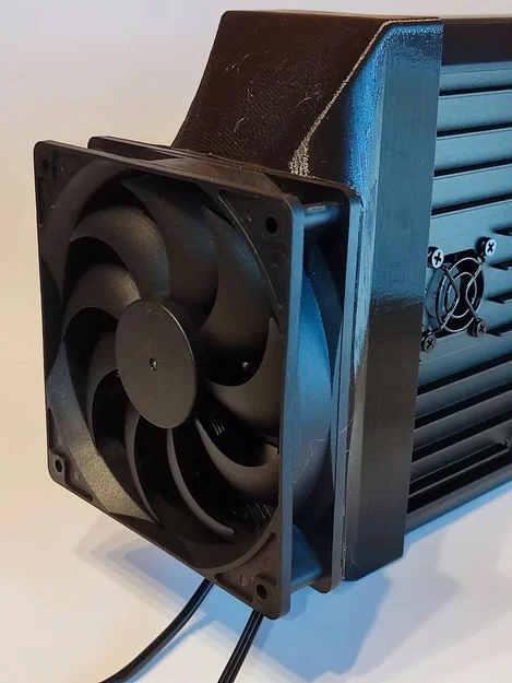 Adapter 3D hỗ trợ quạt 120mm giúp tản nhiệt và ép xung thiết bị - Image 1