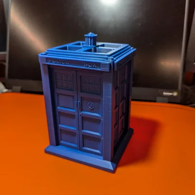 Khay Đựng Bút/Bút Chì TARDIS Dr. Who