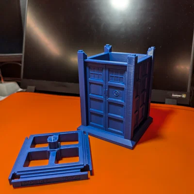 Khay Đựng Bút/Bút Chì TARDIS Dr. Who