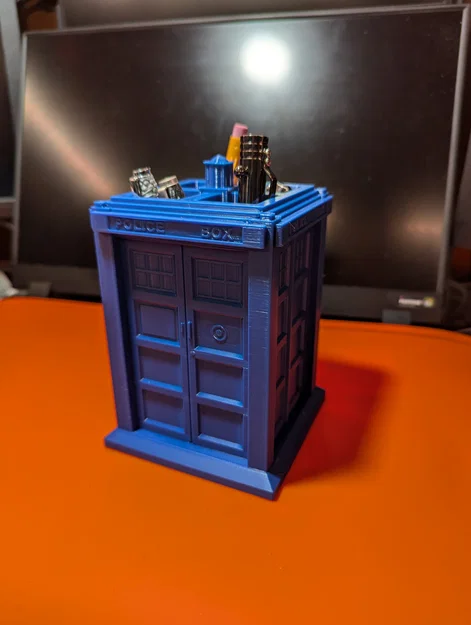 Khay Đựng Bút/Bút Chì TARDIS Dr. Who - Image 4