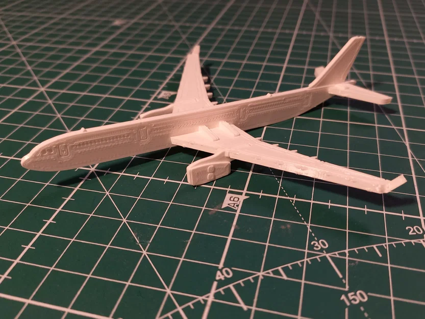 Airbus A330 Kit Card – Mô hình lắp ráp để in 3D - Image 1