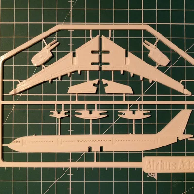 Airbus A330 Kit Card – Mô hình lắp ráp để in 3D