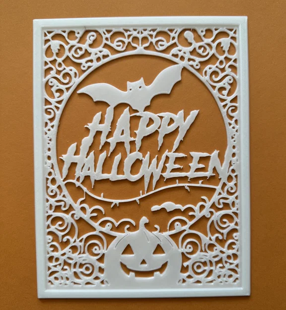 Tranh treo tường trang trí Halloween 3D in ấn tượng - Image 1