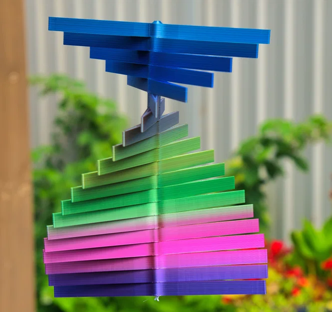 Chong chóng gió dọc (Vertical Wind Spinner) - Image 1