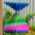 Chong chóng gió dọc (Vertical Wind Spinner) - Thumbnail 1