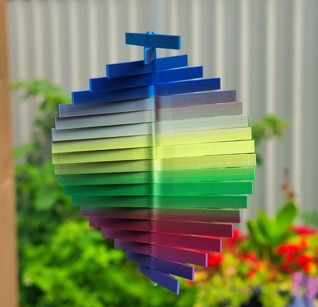 Chong chóng gió dọc (Vertical Wind Spinner) - Image 3