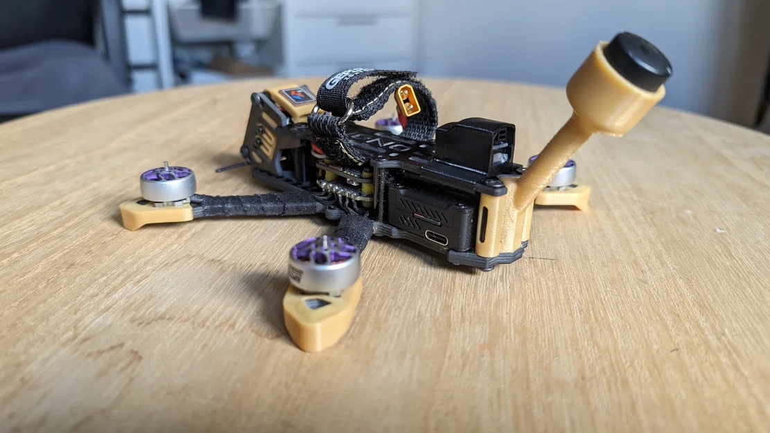 JeNo 3: Ngàm anten DJI O3 + hỗ trợ Rx (2 phiên bản) - Image 5