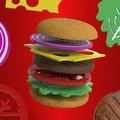 Burger Coasters/Đồ chơi Hamburger - Thumbnail 1