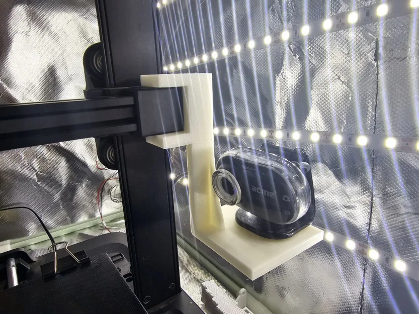 Giá đỡ camera chắc chắn cho Ender 3 v3 SE - Tối ưu timelapse in 3D - Image 1