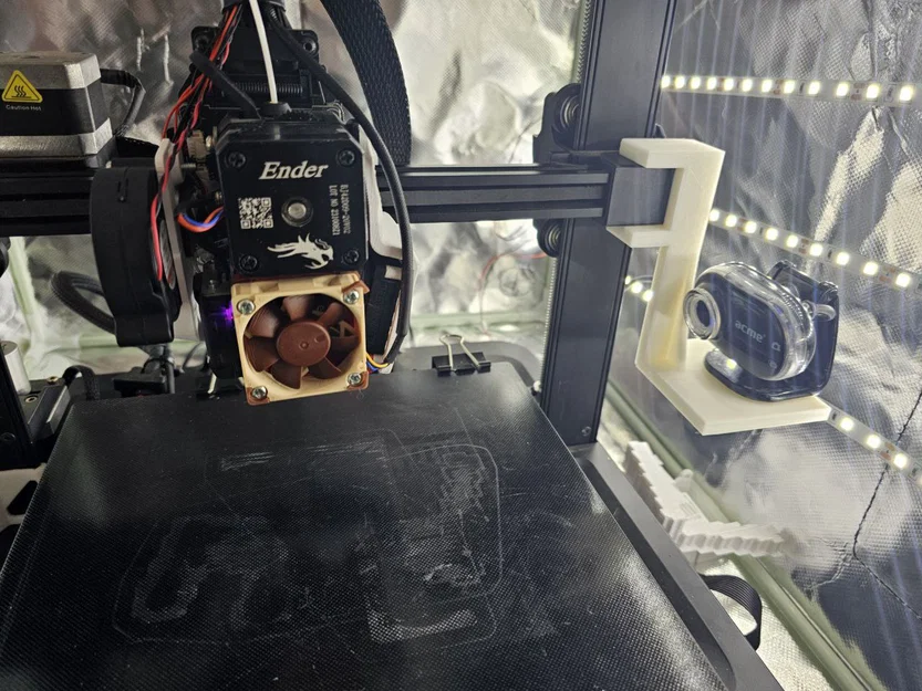 Giá đỡ camera chắc chắn cho Ender 3 v3 SE - Tối ưu timelapse in 3D - Image 2