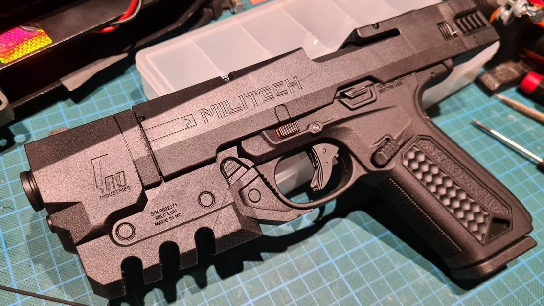 Mô hình súng AAP-01 Lexington phong cách Cyberpunk 2077 in 3D - Image 11