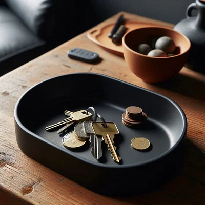Khay Hứng Đồ Thiết Kế “Ovalism” (Designer Catch All Tray)