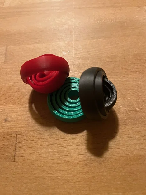 Vòng xoay Gyroscopic Fidget Ring V2 - Đồ chơi xả stress độc đáo - Image 1