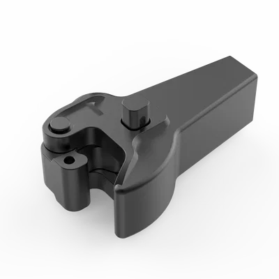 Mô hình đầu nối toa tàu Janney dễ in (kèm file STEP)