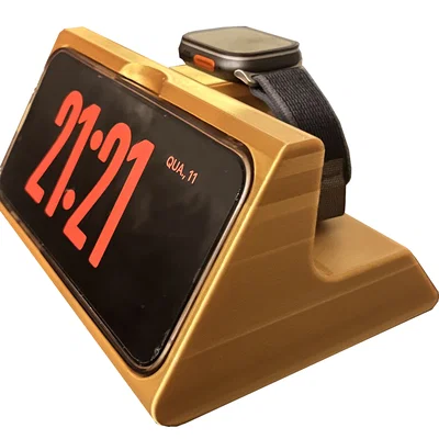 Đế sạc MagSafe đa năng cho iPhone và Apple Watch tiện lợi