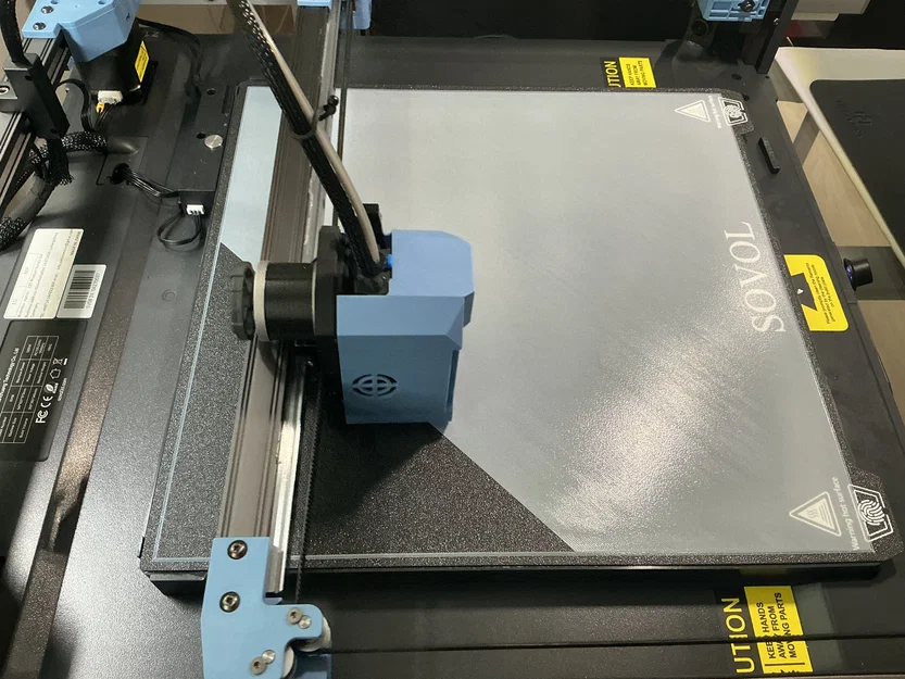 Bài test first layer Sovol SV08 350x350x0.2 - Image 1