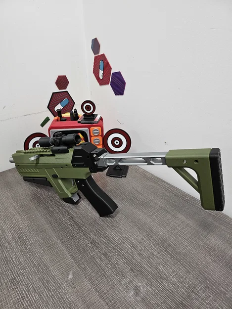 KDS-MAC (Toy Blaster bolt-action văng vỏ đạn, shell ejecting) - Image 4