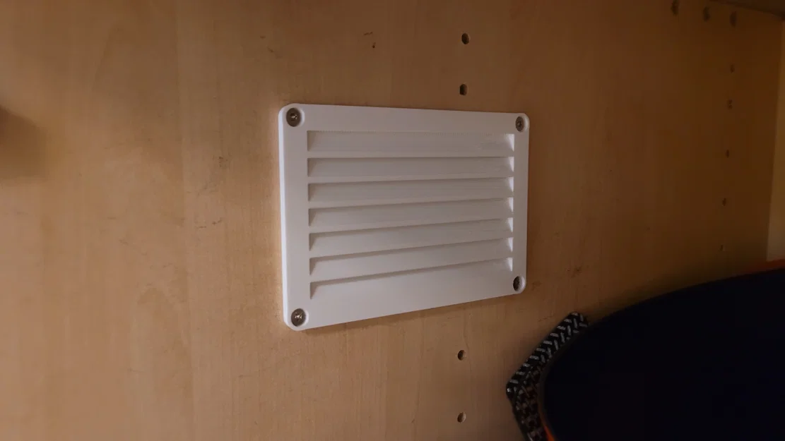 Nắp che lỗ thông gió (Air vent cover) in 3D bền đẹp cho tủ gỗ - Image 1