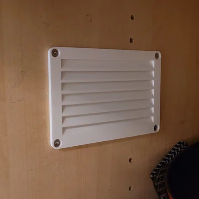 Nắp che lỗ thông gió (Air vent cover) in 3D bền đẹp cho tủ gỗ