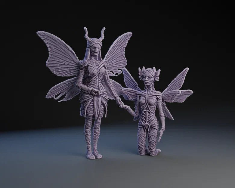 Mô hình Tiên nữ ướp xác (Mummified Fairies) độc đáo cho Halloween - Image 1