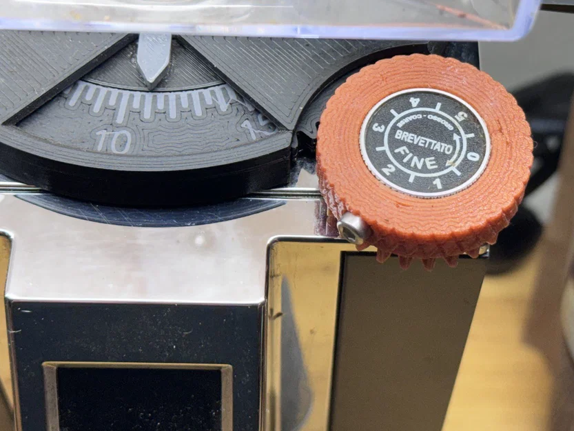 Vòng dial chỉnh cỡ xay cho Eureka Mignon Magnifico (Grind settings dial v2.0) - Image 3