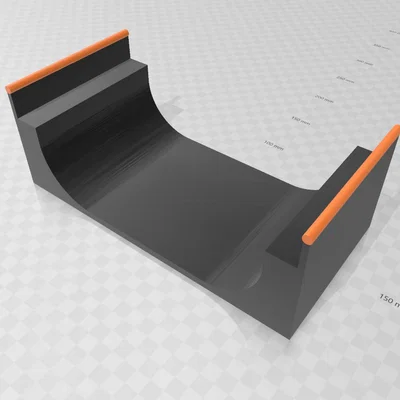 U-RAMP cho Finger Board - Skate Board
