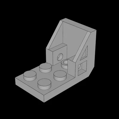 Mẫu pat ghép nối tương thích Lego (2x3 - 2x2) in 3D
