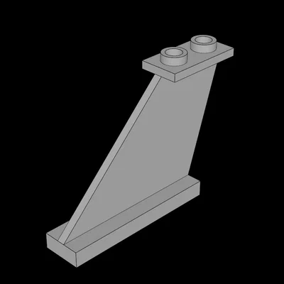 Mô hình đuôi máy bay tương thích Lego (Tail 4x1x3) in 3D