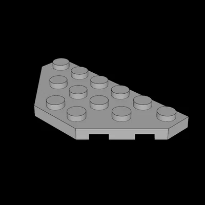 Tấm lắp ghép 3x6 (tương thích Lego) - Mô hình in 3D linh hoạt