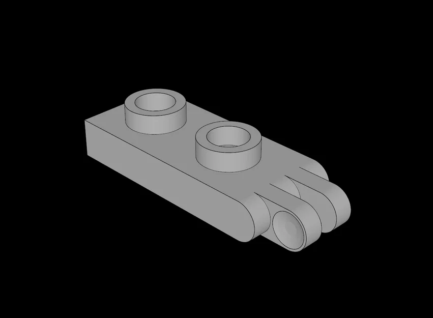 Bản lề nối gạch LEGO 1x2 (Hinge Plate) cho mô hình lắp ráp - Image 1