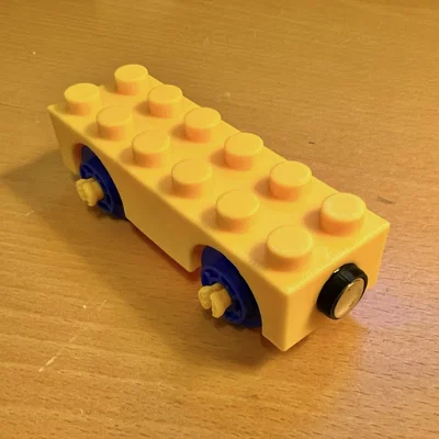 Toa Tàu Duplo Brio Train Car (Tương Thích Brio & Duplo)
