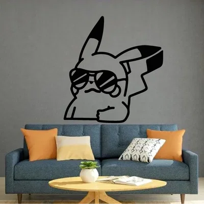 Tranh Treo Tường Pikachu Pokémon – Wall Art/Wall Decor Pikachu