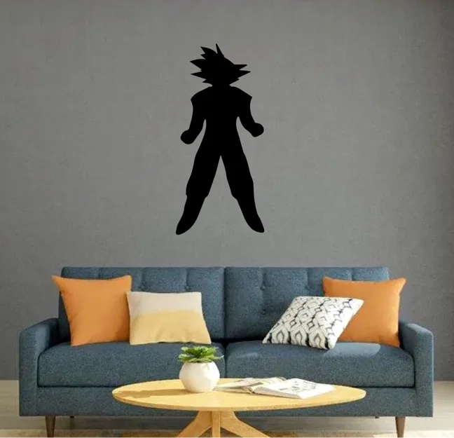 Mô hình trang trí tường Goku phong cách Dragon Ball Z độc đáo - Image 1