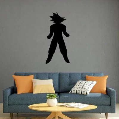 Mô hình trang trí tường Goku phong cách Dragon Ball Z độc đáo