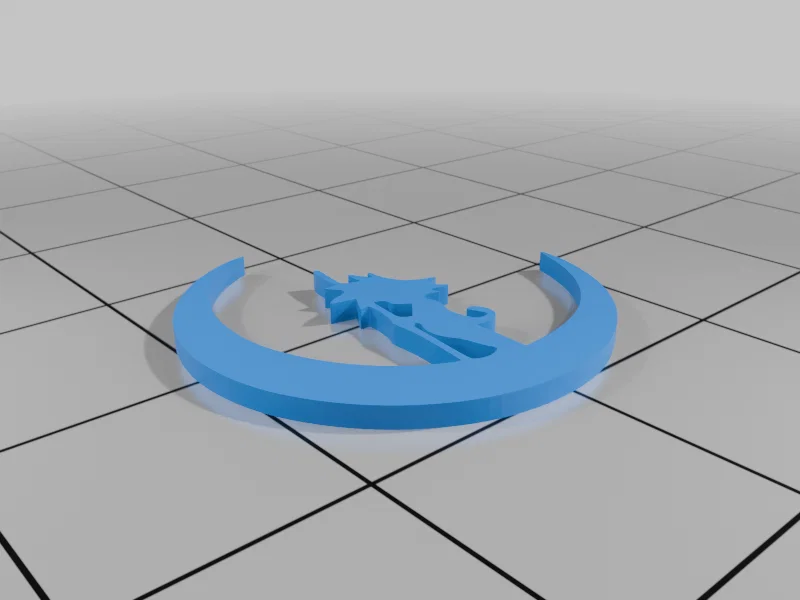 Mô hình trang trí tường Goku trên mặt trăng in 3D phong cách anime - Image 2