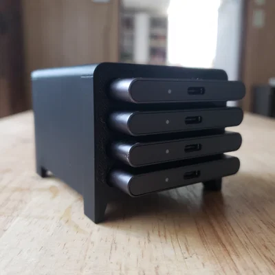 Dock 4 khe cho ổ Samsung T7 (Samsung T7 4-Bay Drive Dock)