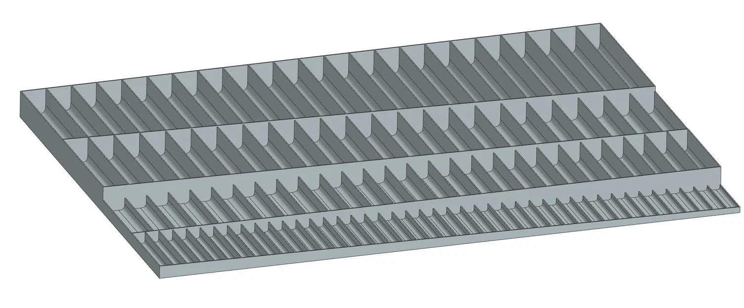 Combined Drawer Drill Index – Khay chia mũi khoan cho ngăn tủ - Image 2