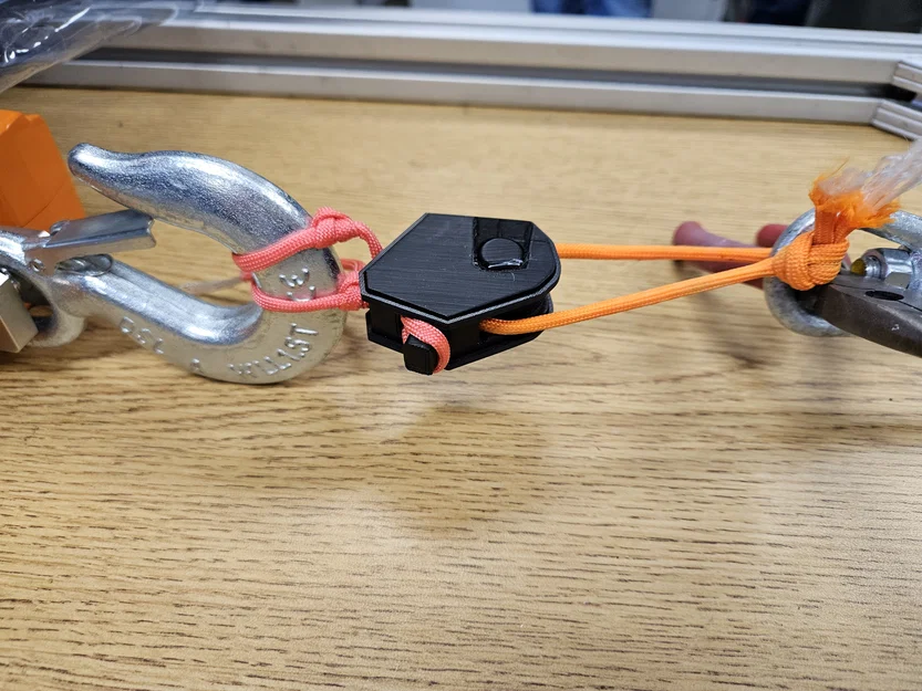 Pulley Paracord in 3D (100% Printable, chịu tải 200+ lbs) - Image 4