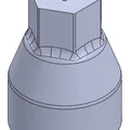 Đầu tuýp tháo/lắp tán cổ lái Honda – thay thế 07916-KA50100 - Thumbnail 5