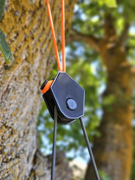 Pulley Paracord in 3D (100% Printable, chịu tải 200+ lbs) - Image 6