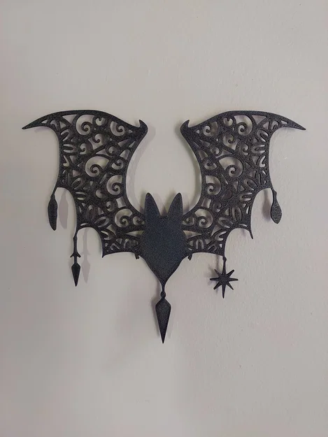 Mô hình dơi trang trí Halloween Ornate Bat đầy tinh xảo - Image 1