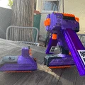 Double Impact – Blaster Pistol Flywheel Full Auto 2 Băng Talon (Dual Magazine) - Thumbnail 2