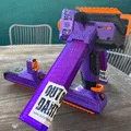 Double Impact – Blaster Pistol Flywheel Full Auto 2 Băng Talon (Dual Magazine) - Thumbnail 3