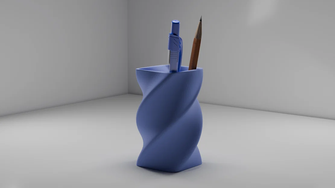 Ống Cắm Bút Xoắn Ốc (Spiral Penholder) - Image 1