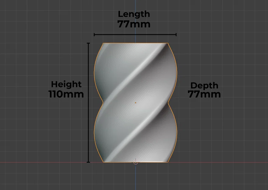 Ống Cắm Bút Xoắn Ốc (Spiral Penholder) - Image 2