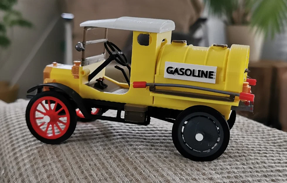Mô hình in 3D xe Ford Model T 1927 - Xe bồn nhiên liệu cổ điển - Image 5