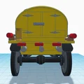 Mô hình in 3D xe Ford Model T 1927 - Xe bồn nhiên liệu cổ điển - Thumbnail 19