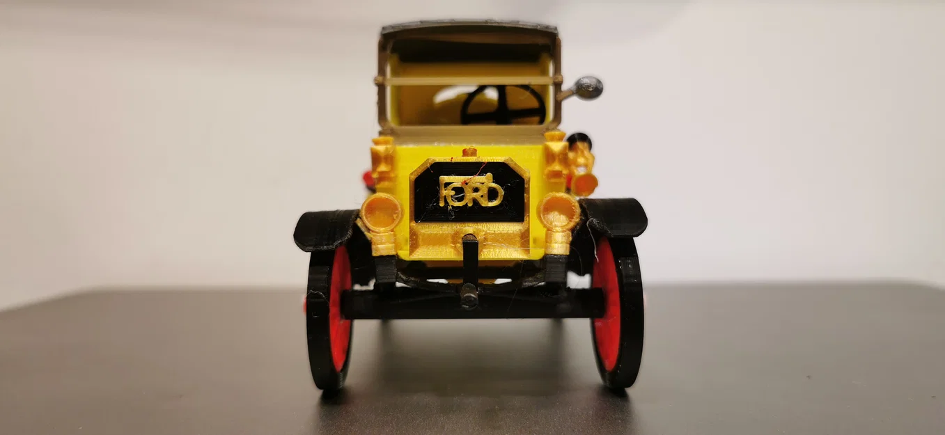 Mô hình in 3D xe Ford Model T 1927 - Xe bồn nhiên liệu cổ điển - Image 23