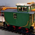 Mô hình tàu hỏa cổ điển Caboose 1933 - Thiết kế in 3D chi tiết - Thumbnail 6