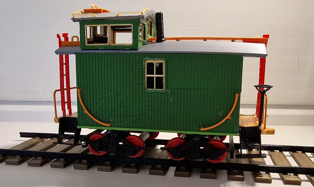 Mô hình tàu hỏa cổ điển Caboose 1933 - Thiết kế in 3D chi tiết - Image 10